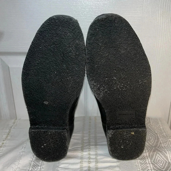 VINCE Bonham men’s boot black EUC ankle pull-on US 13 / EU 47.5 NWOT rubber sole - Picture 4 of 12